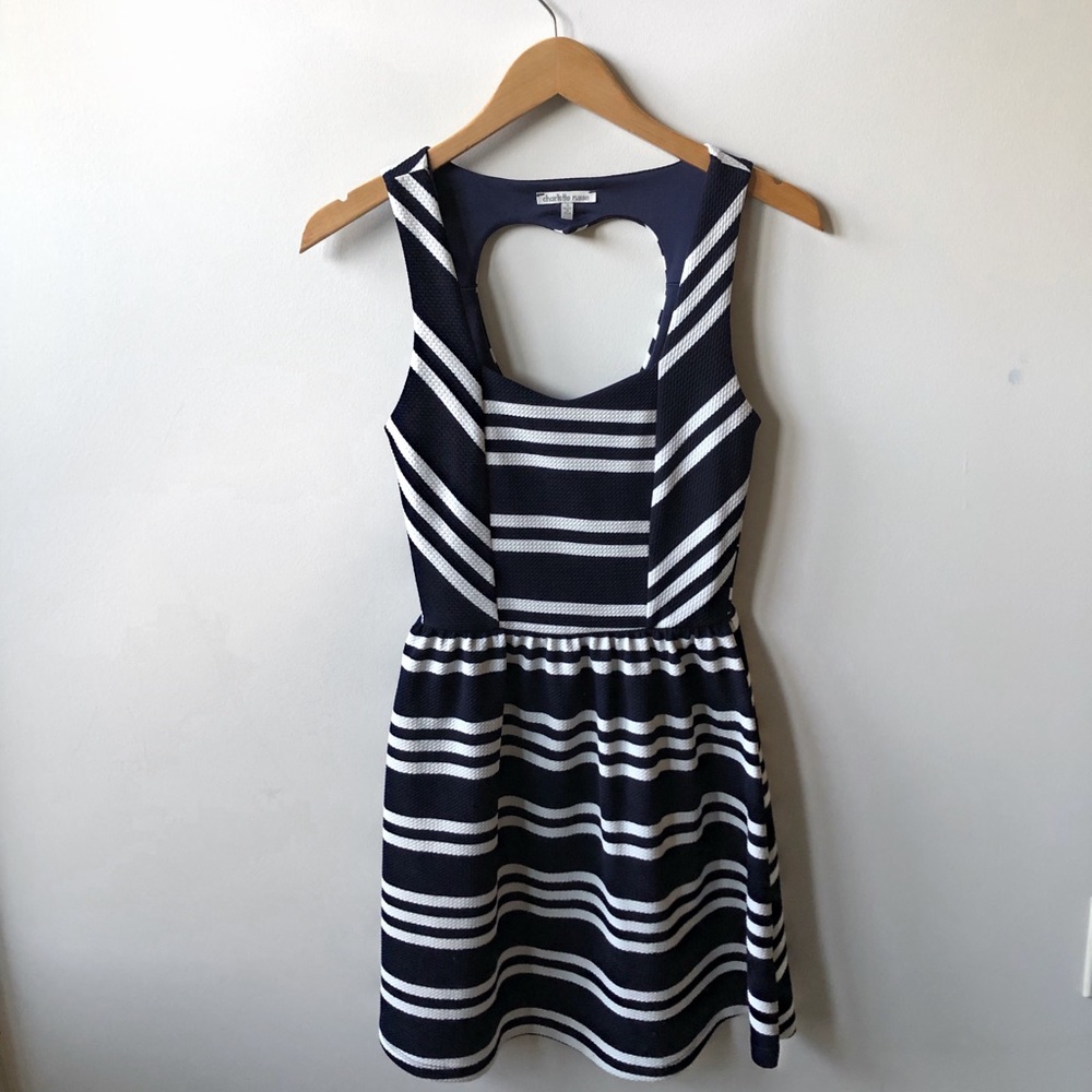 Navy Blue Knit Dress!